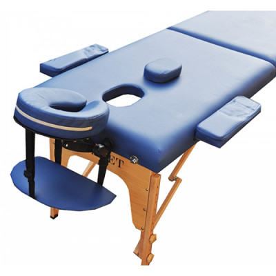 Massage table ZENET ZET-1042 size L navy blue