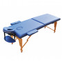 Massage table Zenet ZET-1042 size M navy blue