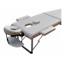 Massage table ZENET ZET-1044 size M cream