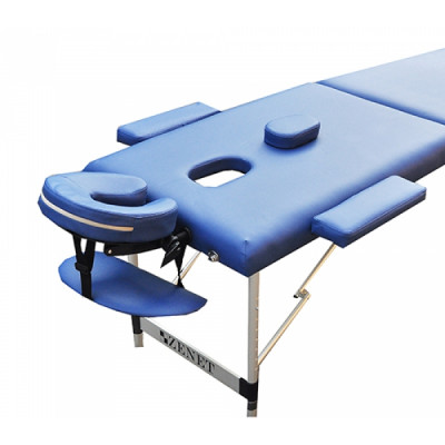 Massage table ZENET ZET-1044 size M navy blue