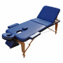 Massage table ZENET ZET-1047 size M navy blue