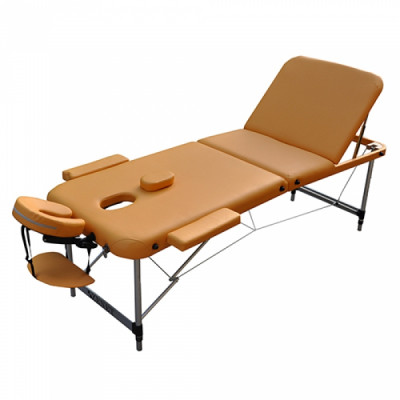 Massage table ZENET ZET-1049 size L yellow