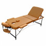 Massage table ZENET ZET-1049 size L yellow