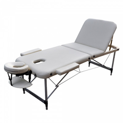 Massage table ZENET ZET-1049 size M cream
